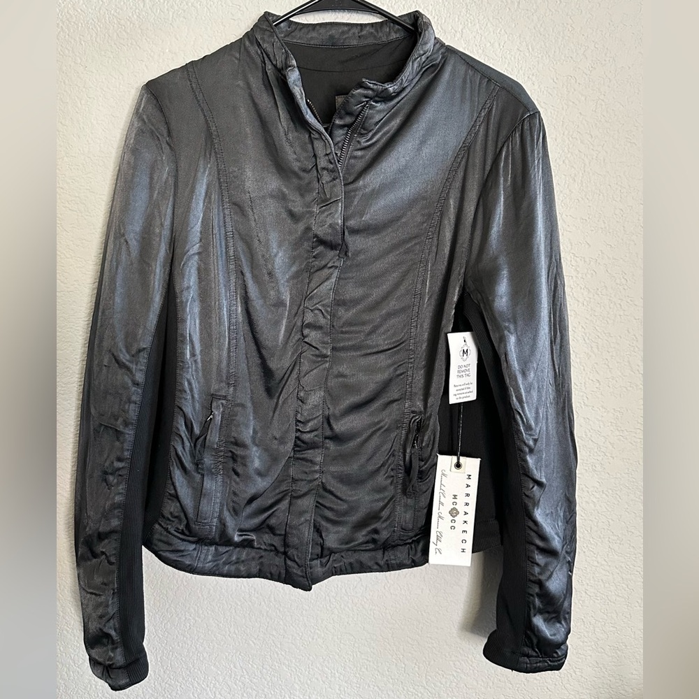 Marrakech Satin quilted Jacket